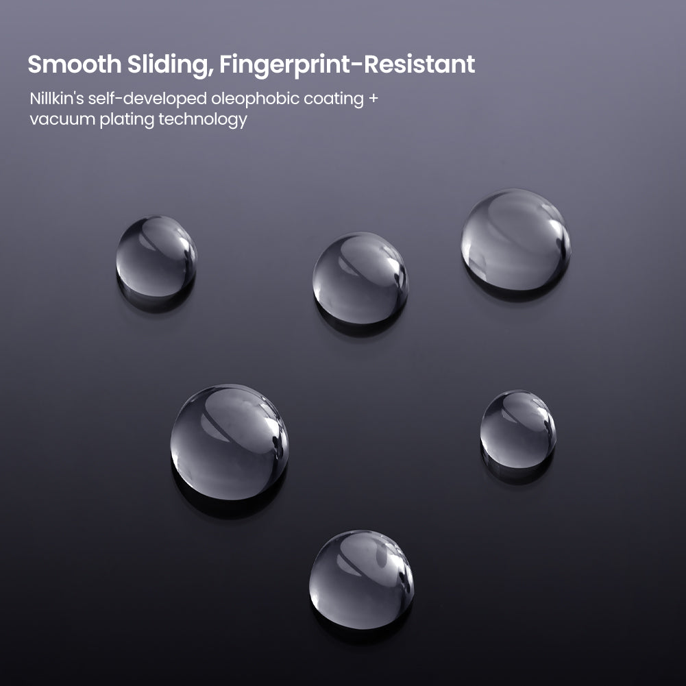 Nillkin iPhone 17 系列二次強化高鋁玻璃 0.2mm 2.5D HD高清防刮防指紋防炫光鋼化玻璃屏幕保護貼
