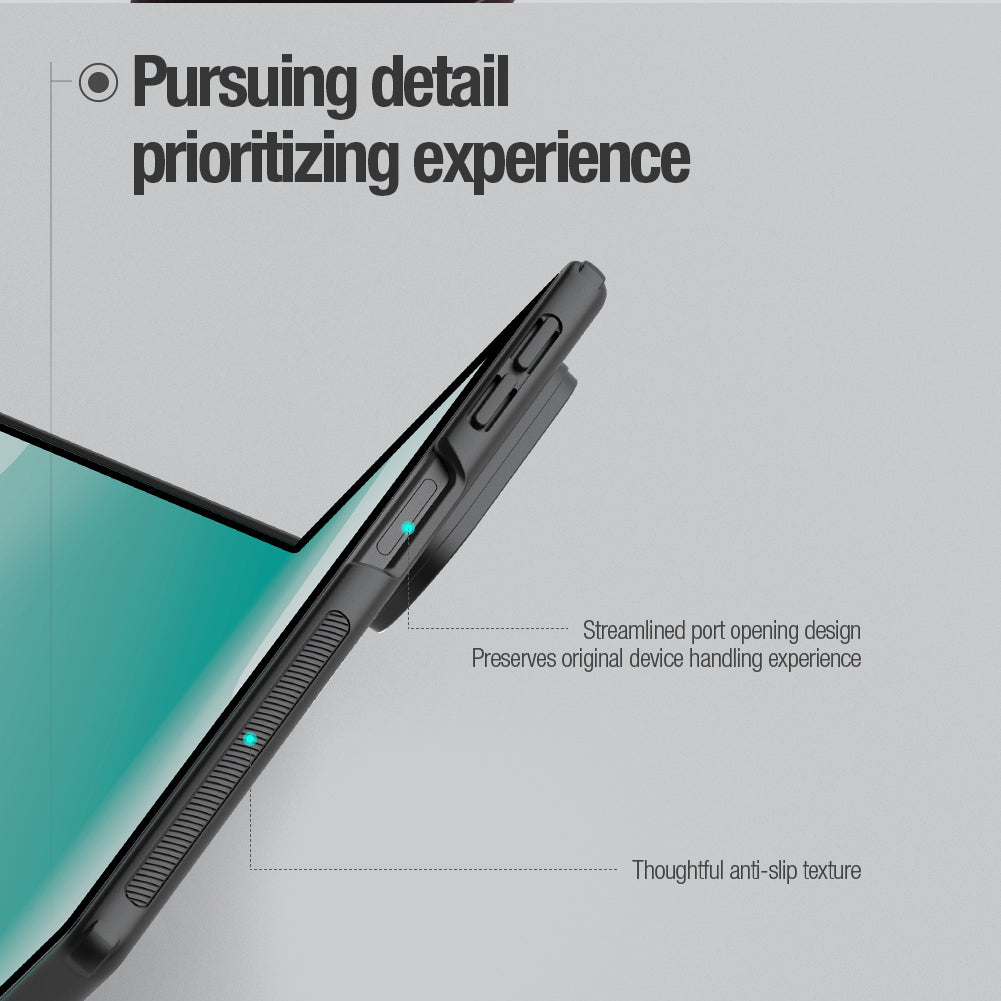 Nillkin 三星Z Fold 8 內置磁吸 磨砂凸點 TPU+PC保護殼