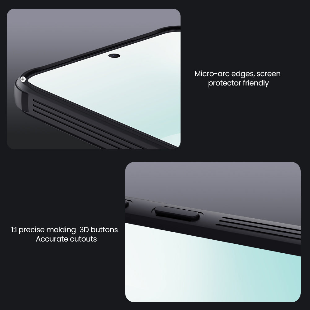 Nillkin Samsung A57 Slide Cover Lens Protection,Four-corner Airbag Phone Case CamShield Pro Series