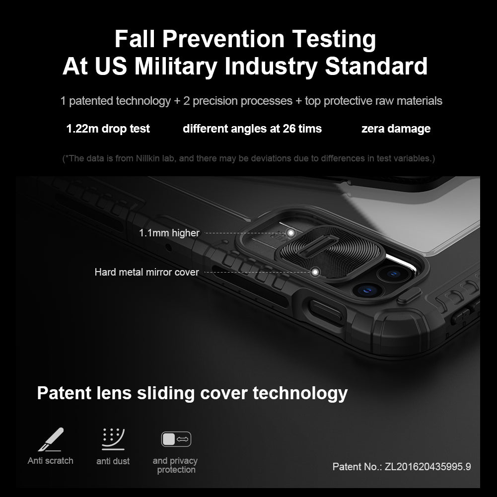 Nillkin iPad Pro 13" 2024/2025 內置磁吸 可拆式藍牙鍵盤保護套  鏡頭保護蓋 智能觸控板 多角度調較悍靈系列 (副本)