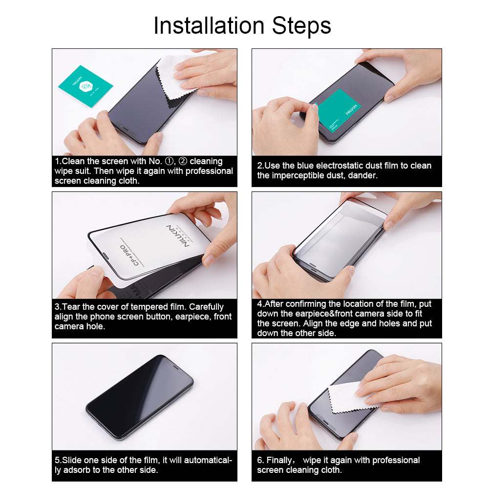 Nillkin Samsung A37 Japan AGC Glass 0.33mm 2.5D 9H HD Screen Protector CP+Pro