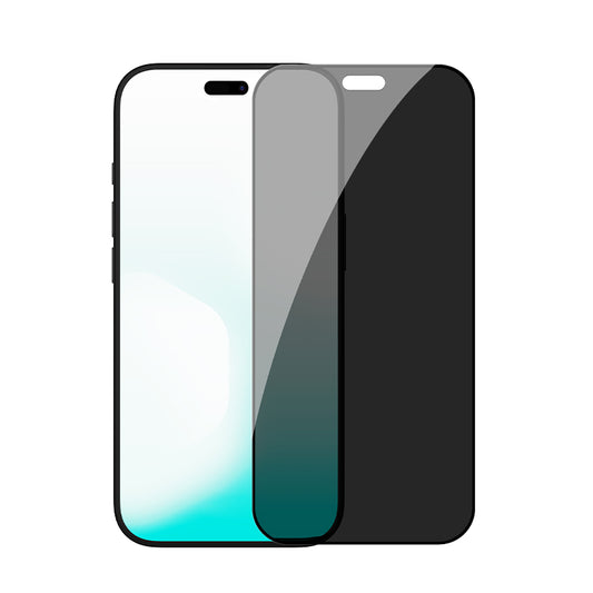 Nillkin iPhone 18 Pro/Pro Max二次强化高铝玻璃防偷窥防刮防指纹防炫光2.5D HD高清钢化玻璃屏幕保护贴 附贴膜神器