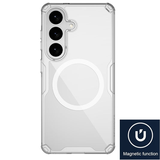 Nillkin Samsung S26 Series Built-in Magnetic Function, Four-corner Airbag, Anti-slip TPU + Acrylic board Phone Case Nature Pro Series