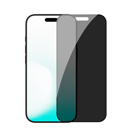 Nillkin iPhone 17 系列二次強化高鋁玻璃防偷窺防刮防指紋防炫光2.5D HD高清鋼化玻璃屏幕保護貼 附貼膜神器