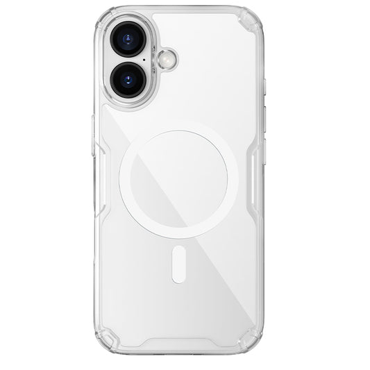 Nillkin iPhone 17 系列 MagSafe內置磁吸四角氣囊邊框加厚TPU+PU背板防摔手機保護殼本色Pro系列