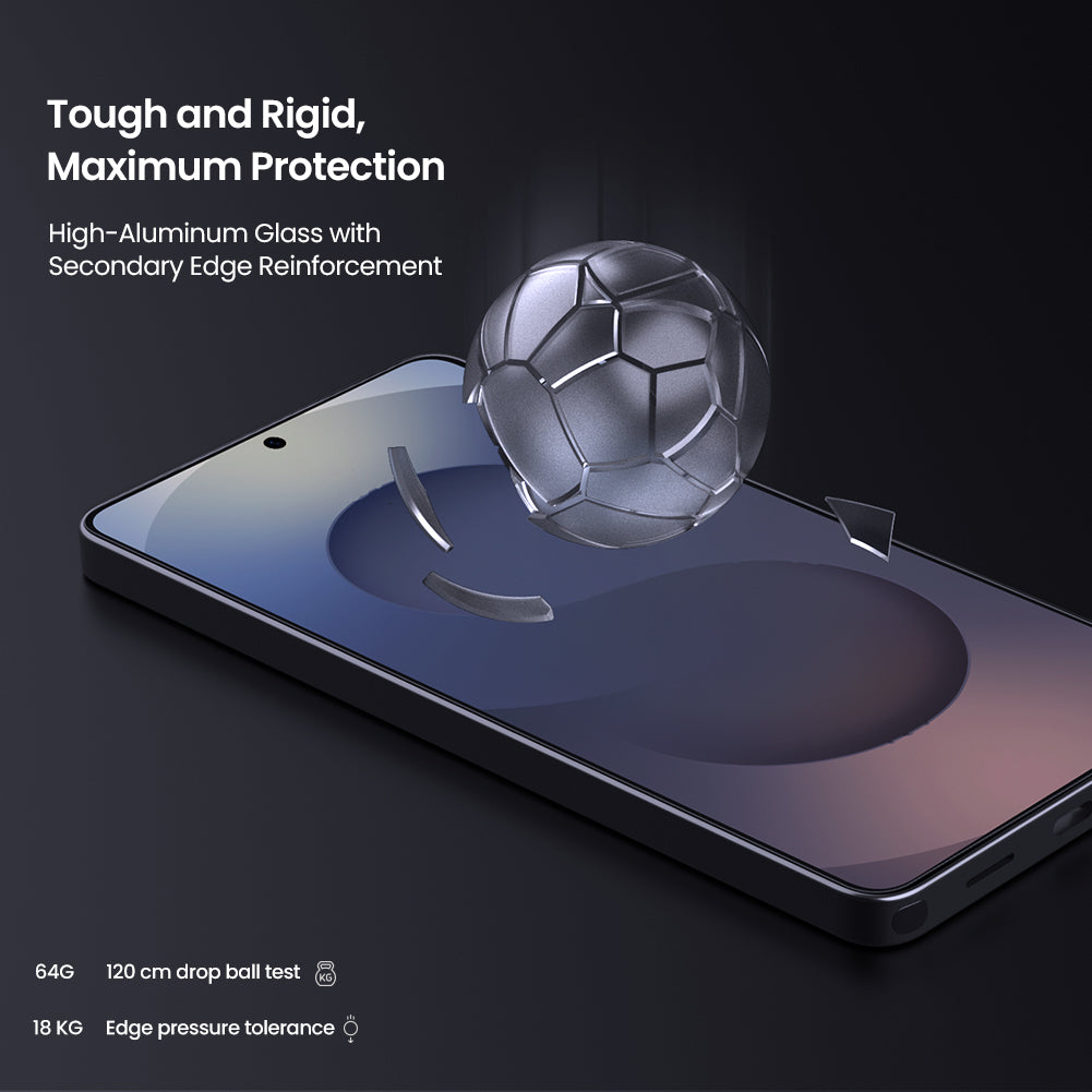 Nillkin Samsung S26 Series High-Aluminum Glass 2.5D HD Anti-Fingrprint Screen Protector