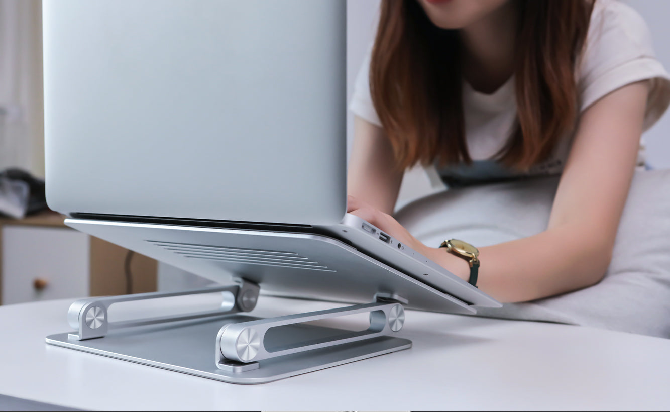Nillkin 筆記本電腦支架 鋁合金多角度升降調節 適用於17寸以下筆記本電腦 Apple MacBook 無極