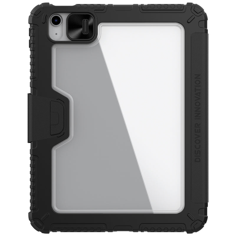 Nillkin iPad系列 10.2" - 12.9" 鏡頭滑蓋/內置筆槽/全覆蓋支架防撞保護套