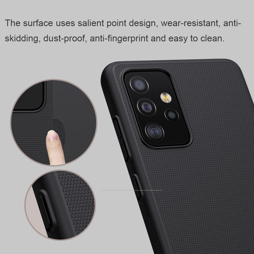 Samsung A52 4G/5G / A52s 5G 磨砂凸點 防滑防指紋 手機保護殼 送簡易手機支架