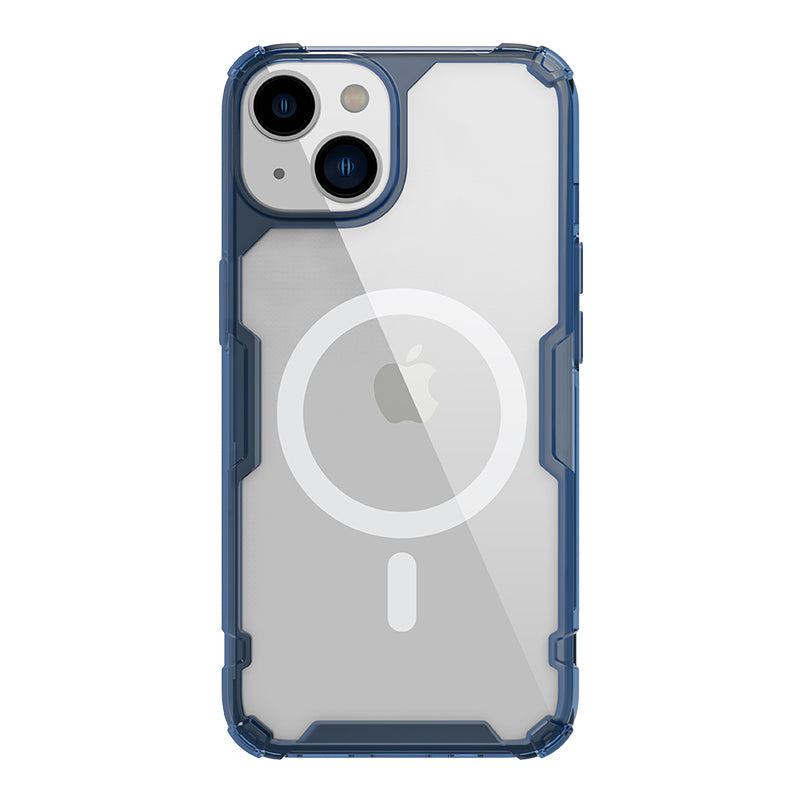 Nillkin iPhone 14 Plus 6.7" MagSafe內置磁吸四角氣囊邊框加厚TPU 亞克力背板防摔手機保護殼本色Pro系列