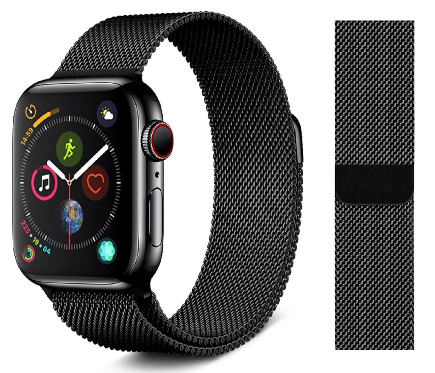 VPG 不銹鋼織網磁吸回環式Apple Watch 錶帶 全系列適用 (3色)