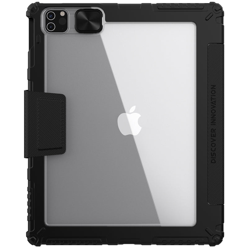 Nillkin iPad系列 Mini 6 - 12.9" 鏡頭滑蓋/內置筆槽/全覆蓋支架防撞保護套