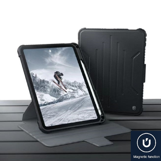 Nillkin iPad系列 10.9"/11" 內置磁吸,鏡頭滑蓋,可拆式多角度支架防撞保護套