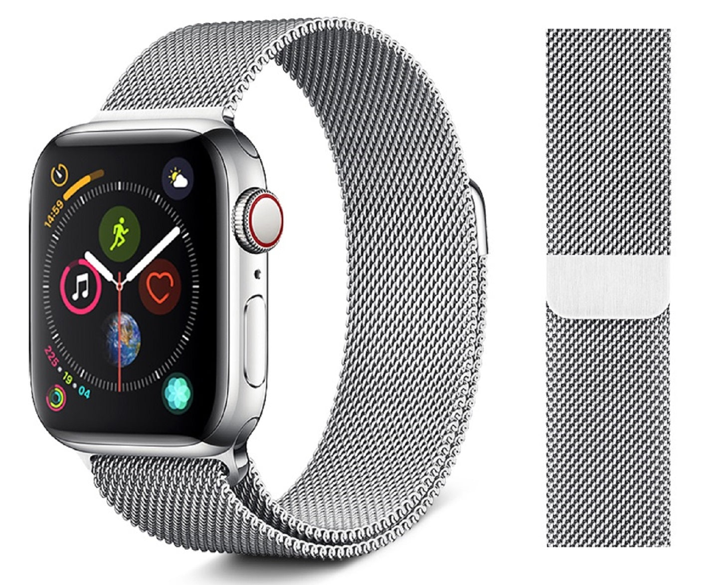 VPG 不銹鋼織網磁吸回環式Apple Watch 錶帶 全系列適用 (3色)